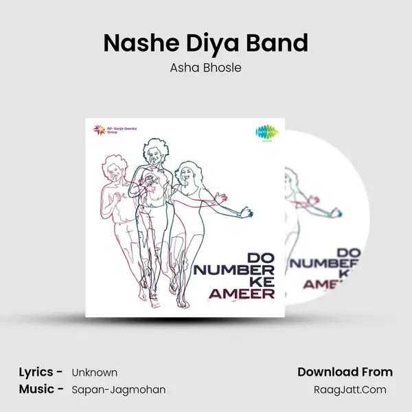 Nashe Diya Band MP3 Song by Asha Bhosle Cover