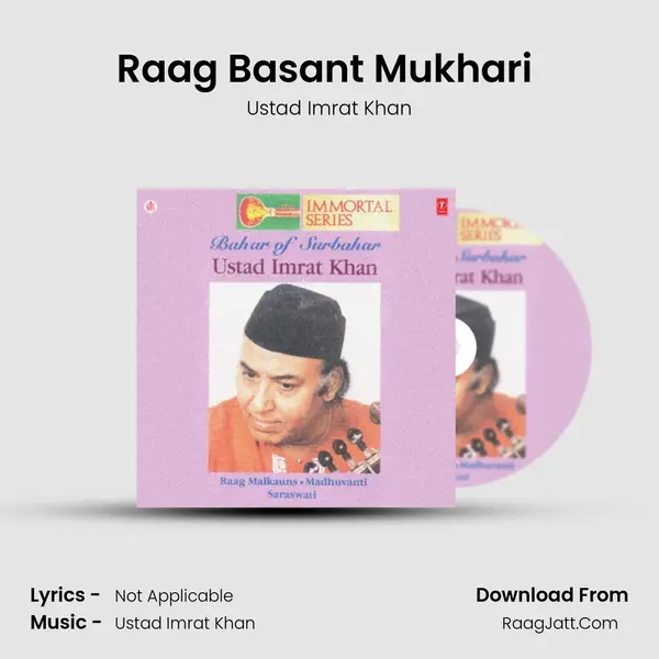 Raag Basant Mukhari (Alap & Jod) MP3 Song by Ustad Imrat Khan Cover