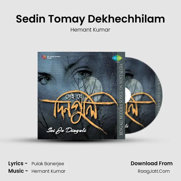 Sedin Tomay Dekhechhilam Cover
