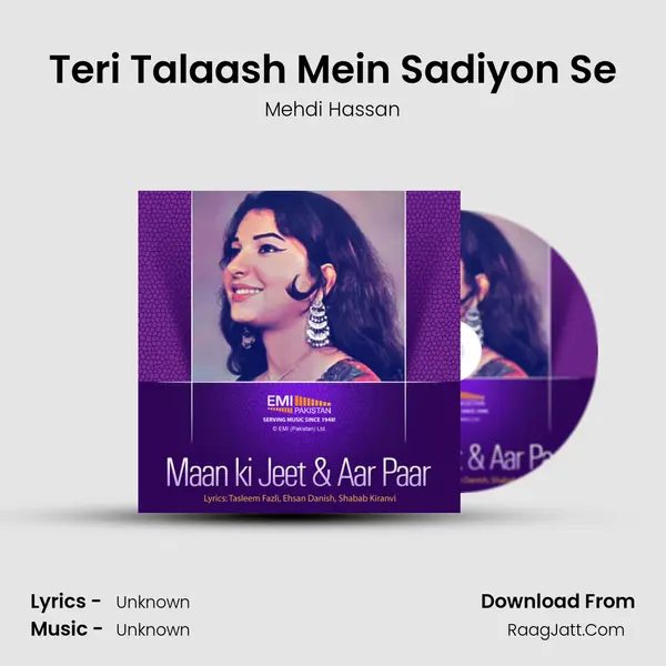 Teri Talaash Mein Sadiyon Se MP3 Song by Mehdi Hassan Cover