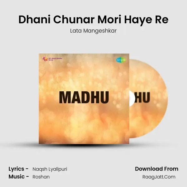 Dhani Chunar Mori Haye Re MP3 Song by Lata Mangeshkar Cover