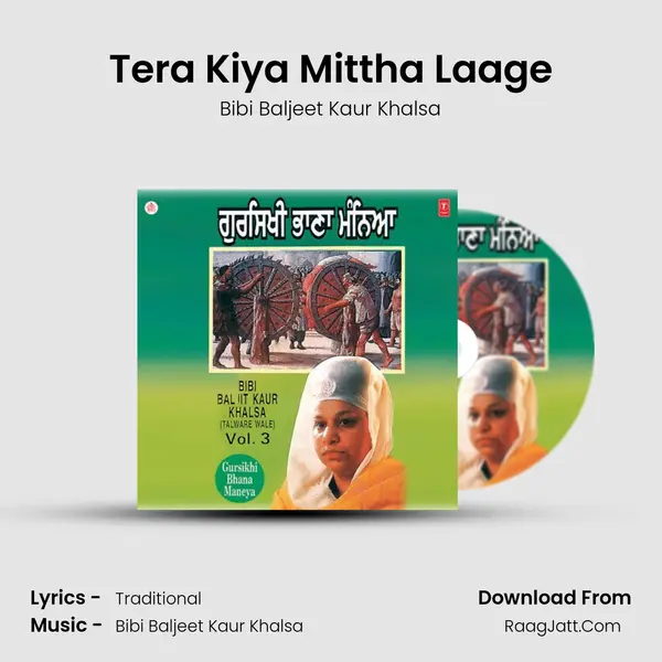 Tera Kiya Mittha Laage MP3 Song by Bibi Baljeet Kaur Khalsa Cover