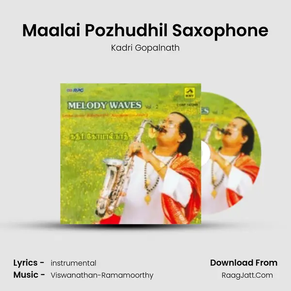 Maalai Pozhudhil Saxophone MP3 Song by Kadri Gopalnath Cover