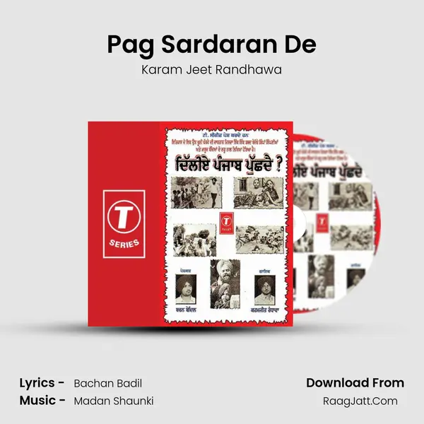 Pag Sardaran De MP3 Song by Karam Jeet Randhawa Cover