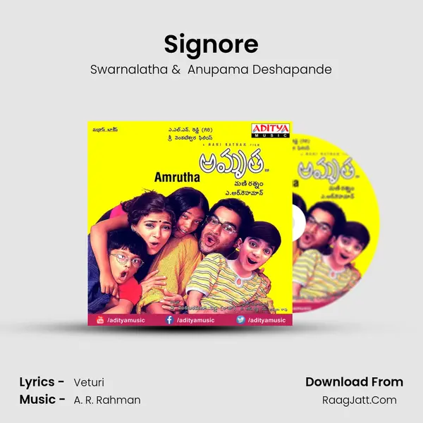 Signore MP3 Song by Swarnalatha Cover