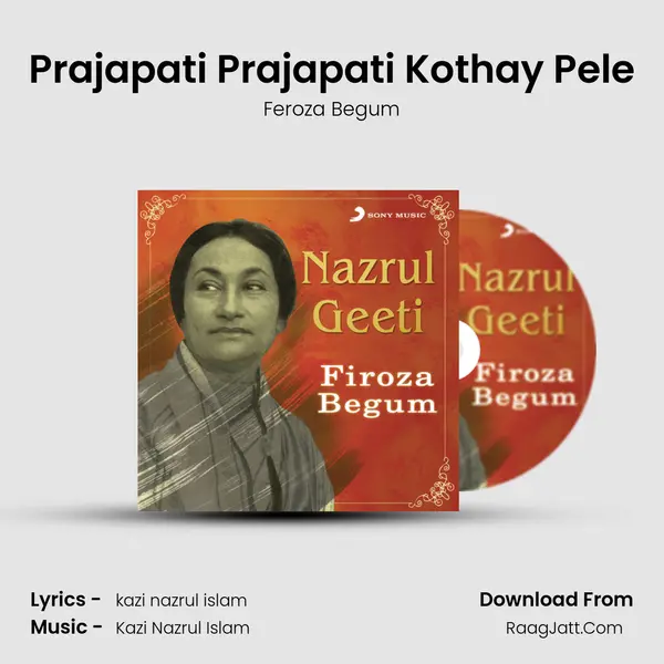 Prajapati Prajapati Kothay Pele MP3 Song by Feroza Begum Cover
