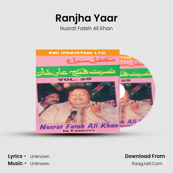 Ranjha Yaar MP3 Song by Nusrat Fateh Ali Khan Cover