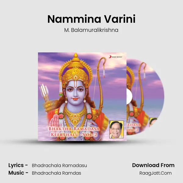 Nammina Varini MP3 Song by M. Balamuralikrishna Cover