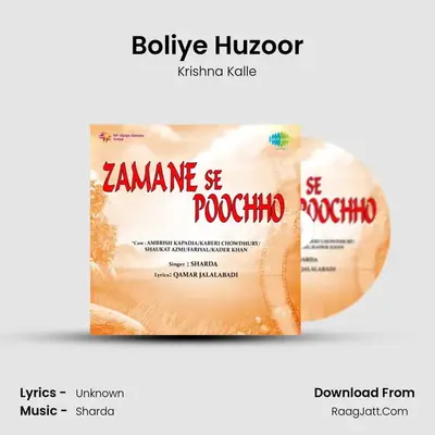Boliye Huzoor MP3 Song by Krishna Kalle Cover