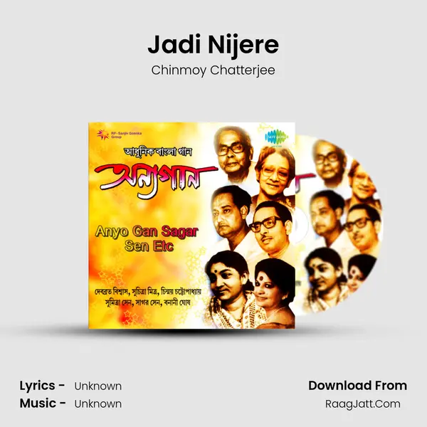 Jadi Nijere MP3 Song by Chinmoy Chatterjee Cover