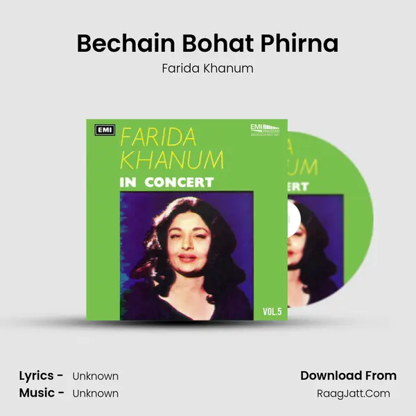 Bechain Bohat Phirna MP3 Song by Farida Khanum Cover