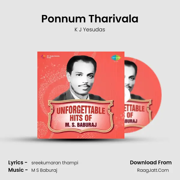 Ponnum Tharivala MP3 Song by K J Yesudas Cover