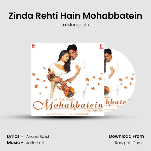 Zinda Rehti Hain Mohabbatein MP3 Song by Lata Mangeshkar Cover