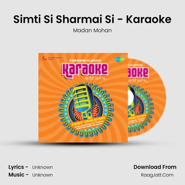 Simti Si Sharmai Si - Karaoke MP3 Song by Madan Mohan Cover