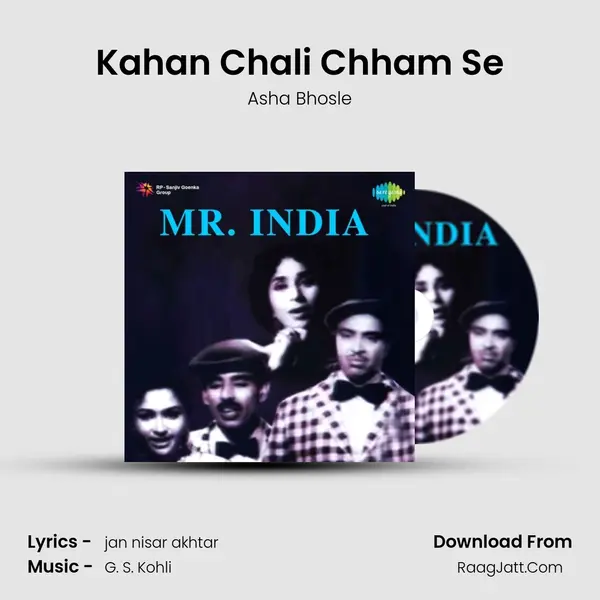 Kahan Chali Chham Se MP3 Song by Asha Bhosle Cover