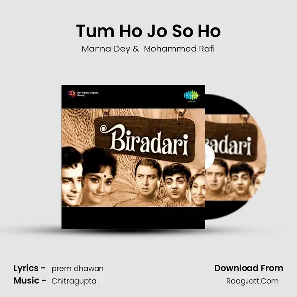 Tum Ho Jo So Ho MP3 Song by Manna Dey Cover