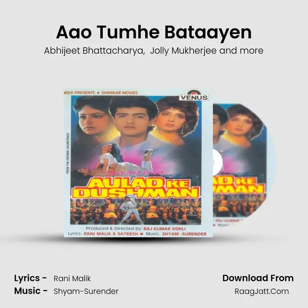 Aao Tumhe Bataayen MP3 Song by Abhijeet Bhattacharya Cover