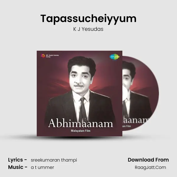 Tapassucheiyyum MP3 Song by K J Yesudas Cover