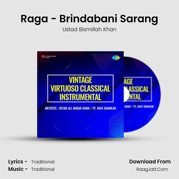 Raga - Brindabani Sarang MP3 Song by Ustad Bismillah Khan Cover