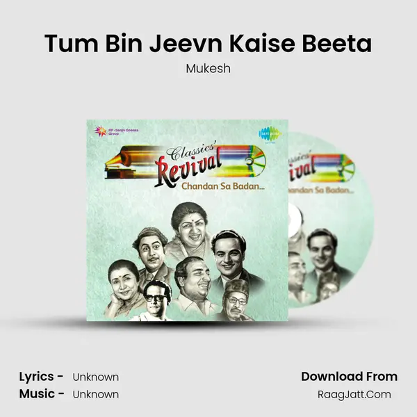 Tum Bin Jeevn Kaise Beeta MP3 Song by Mukesh Cover