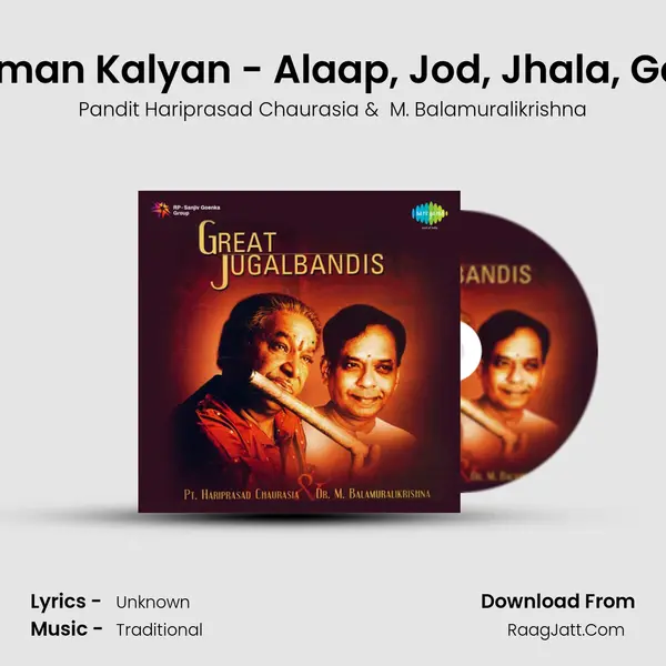 Yaman Kalyan - Alaap, Jod, Jhala, Gats MP3 Song by Pandit Hariprasad Chaurasia Cover