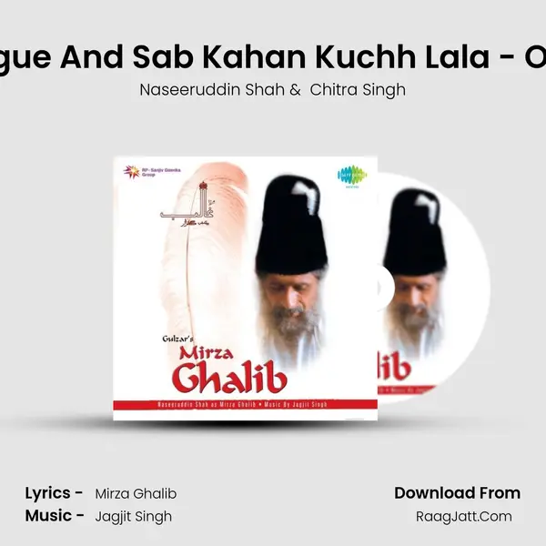 Dialogue And Sab Kahan Kuchh Lala - O - Gul MP3 Song by Naseeruddin Shah Cover