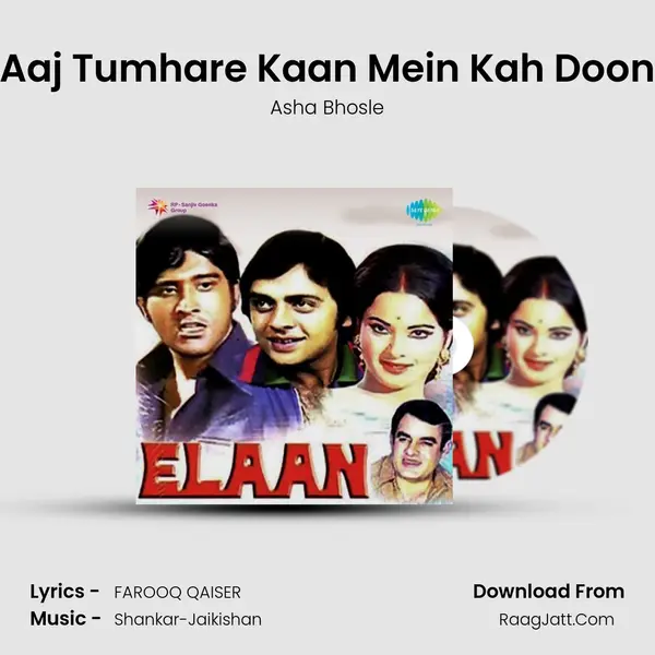 Aaj Tumhare Kaan Mein Kah Doon MP3 Song by Asha Bhosle Cover