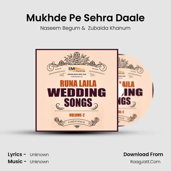 Mukhde Pe Sehra Daale MP3 Song by Naseem Begum Cover