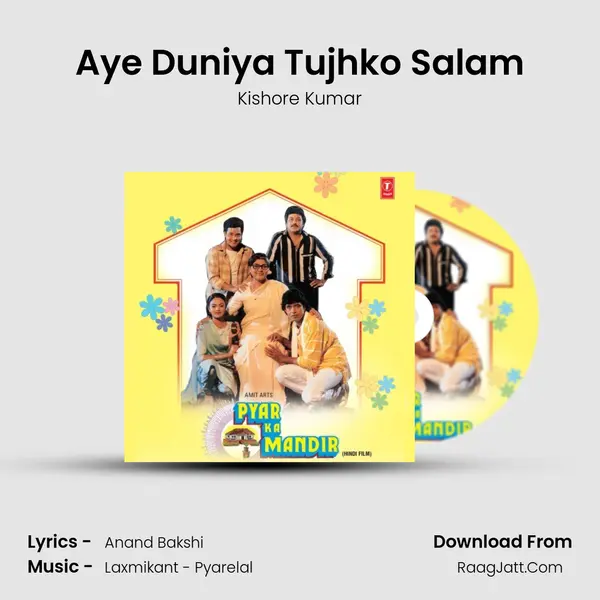 Aye Duniya Tujhko Salam MP3 Song by Kishore Kumar Cover