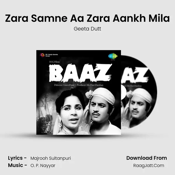 Zara Samne Aa Zara Aankh Mila MP3 Song by Geeta Dutt Cover