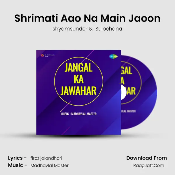 Shrimati Aao Na Main Jaoon MP3 Song by shyamsunder Cover