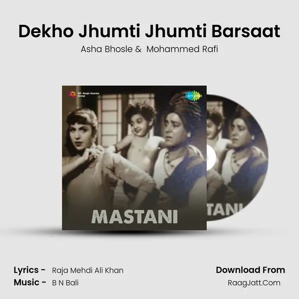Dekho Jhumti Jhumti Barsaat MP3 Song by Asha Bhosle Cover