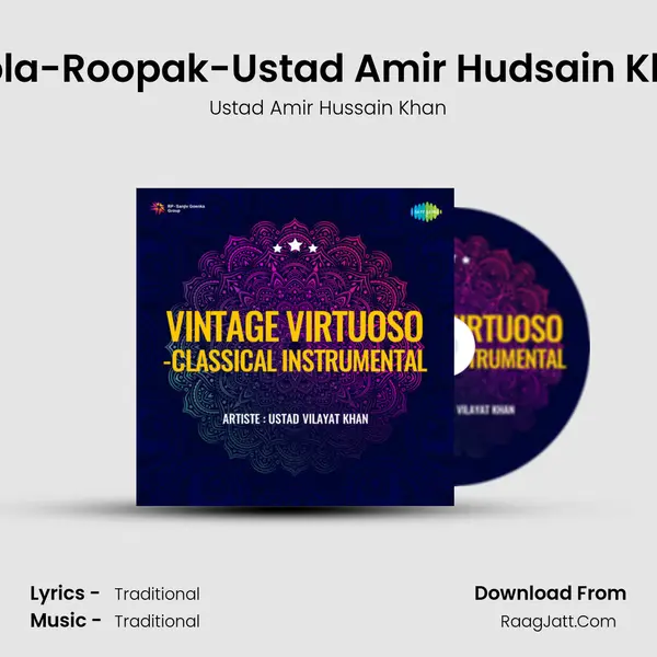 Tabla-Roopak-Ustad Amir Hudsain Khan MP3 Song by Ustad Amir Hussain Khan Cover