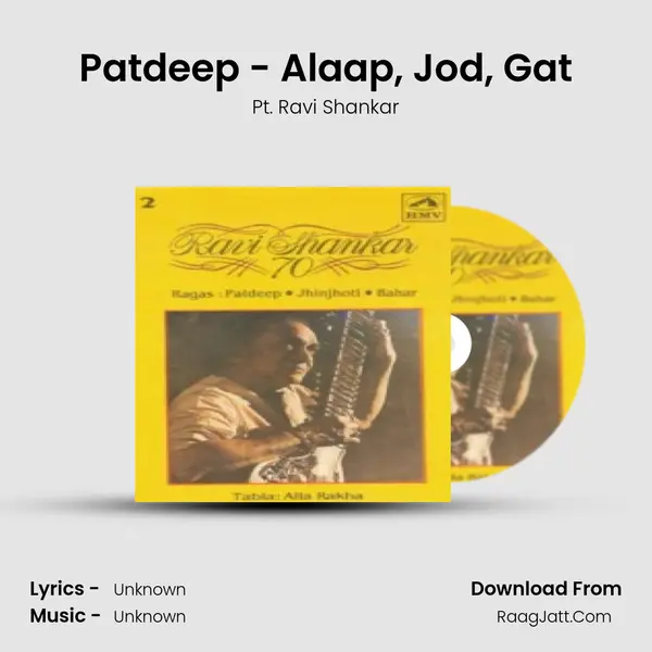 Patdeep - Alaap, Jod, Gat MP3 Song by Pt. Ravi Shankar Cover