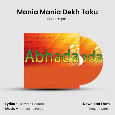 Mania Mania Dekh Taku MP3 Song by Sonu Nigam Cover