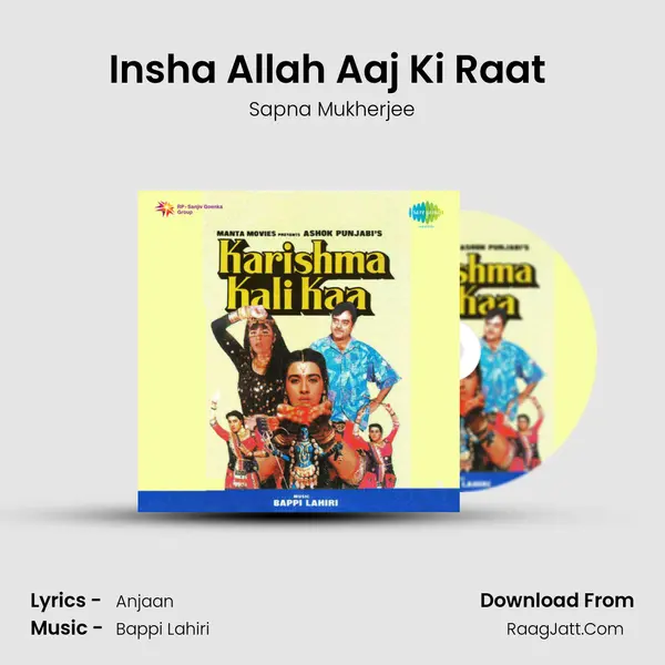 Insha Allah Aaj Ki Raat (Female) MP3 Song by Sapna Mukherjee Cover