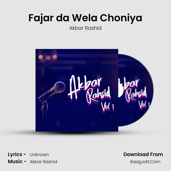 Fajar da Wela Choniya MP3 Song by Akbar Rashid Cover