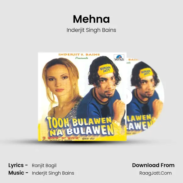Mehna MP3 Song by Inderjit Singh Bains Cover