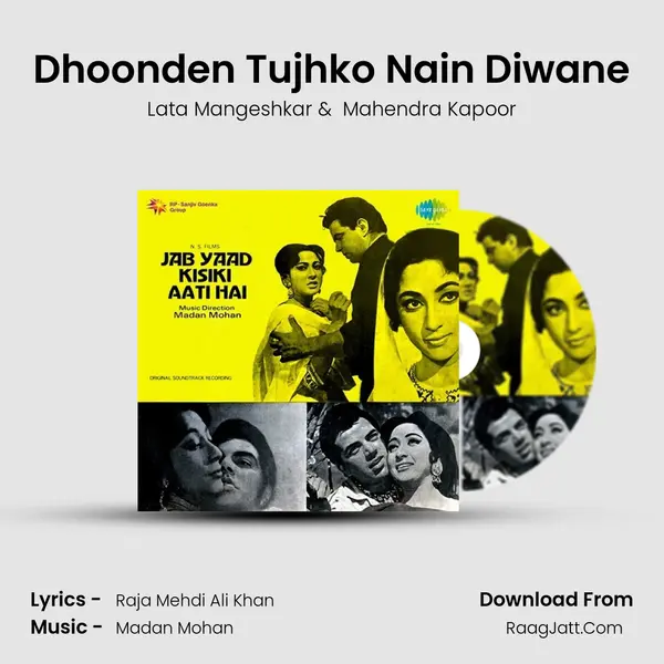 Dhoonden Tujhko Nain Diwane MP3 Song by Lata Mangeshkar Cover