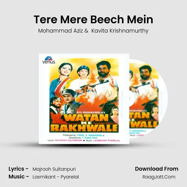 Tere Mere Beech Mein MP3 Song by Mohammad Aziz Cover
