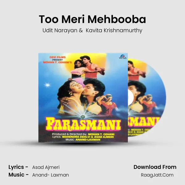 Too Meri Mehbooba MP3 Song by Udit Narayan Cover