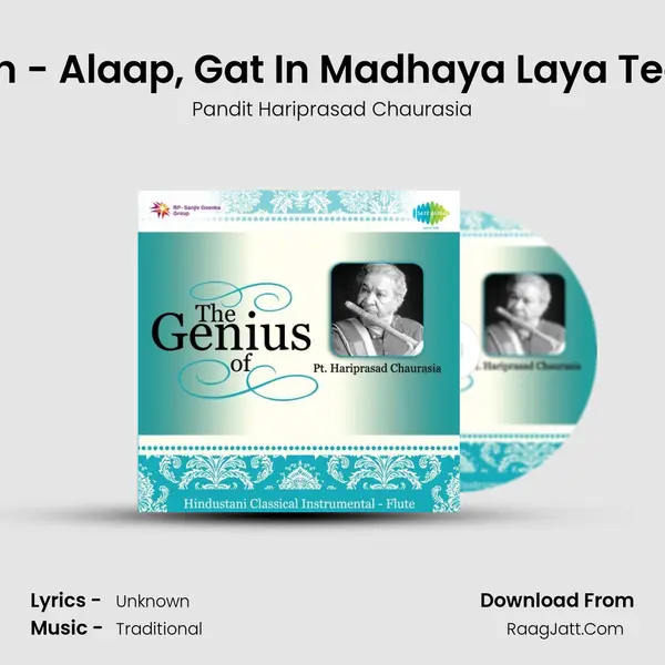Yaman - Alaap, Gat In Madhaya Laya Teentaal MP3 Song by Pandit Hariprasad Chaurasia Cover