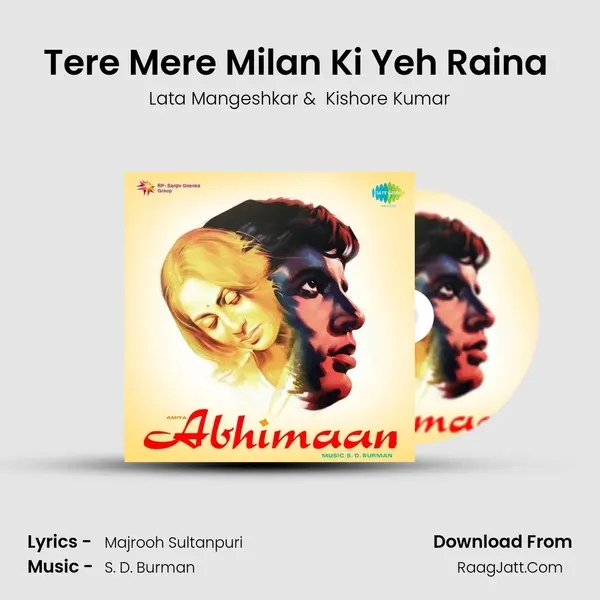 Tere Mere Milan Ki Yeh Raina (With Dialogue) MP3 Song by Lata Mangeshkar Cover