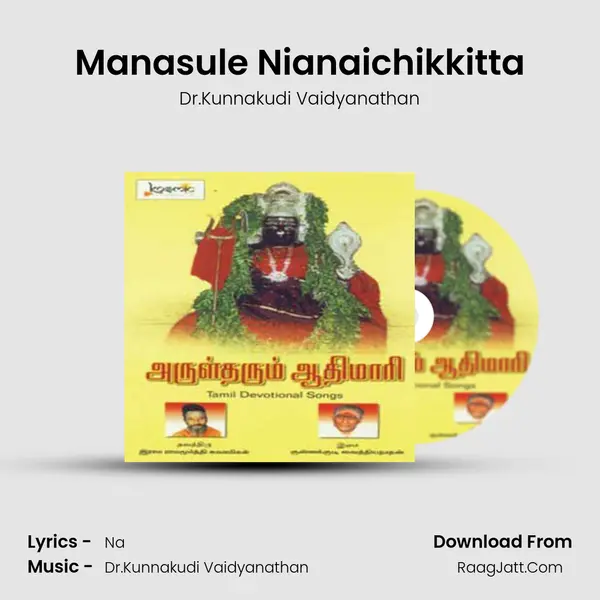 Manasule Nianaichikkitta MP3 Song by Dr.Kunnakudi Vaidyanathan Cover