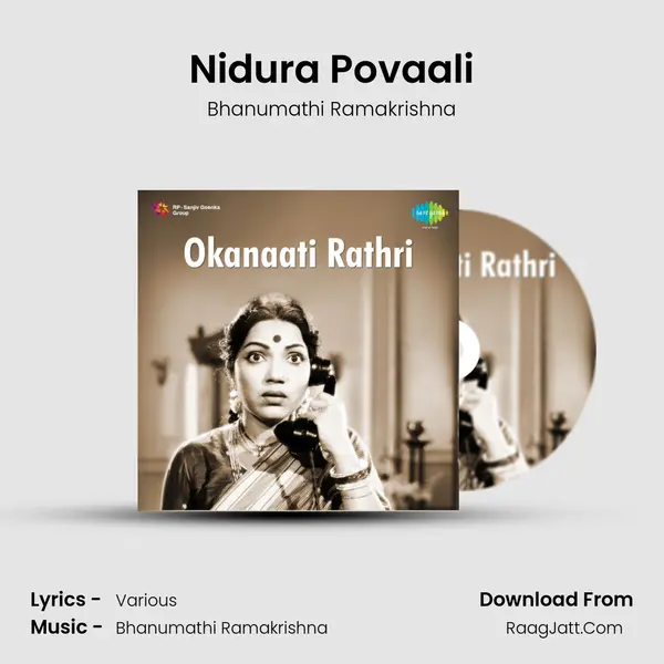 Nidura Povaali MP3 Song by Bhanumathi Ramakrishna Cover