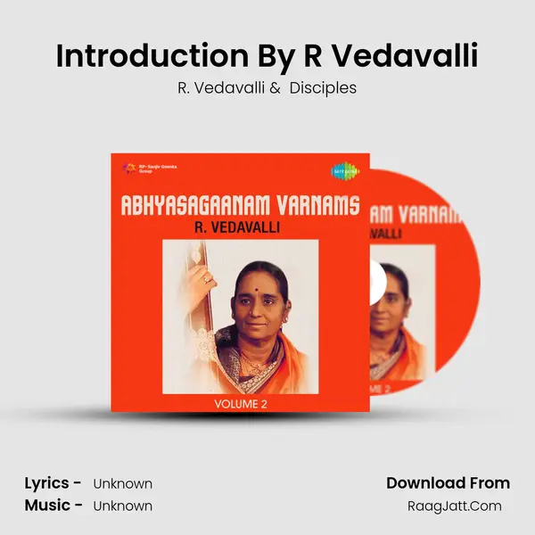 Introduction By R Vedavalli MP3 Song by R. Vedavalli Cover