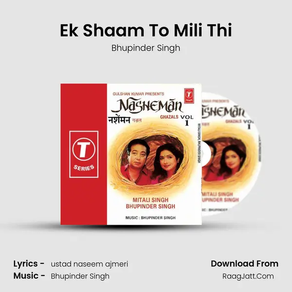 Ek Shaam To Mili Thi MP3 Song by Bhupinder Singh Cover