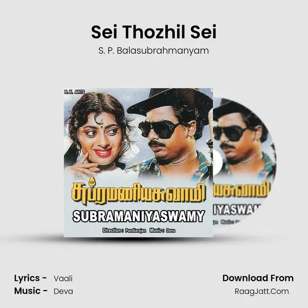 Sei Thozhil Sei MP3 Song by S. P. Balasubrahmanyam Cover
