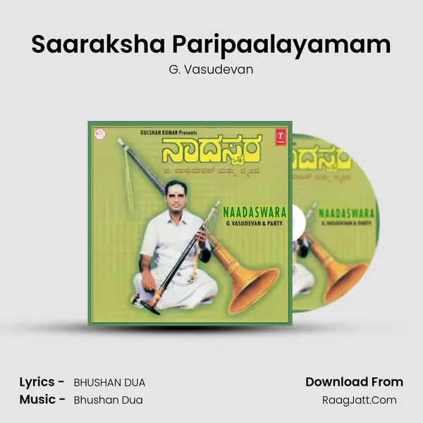 Saaraksha Paripaalayamam MP3 Song by G. Vasudevan Cover