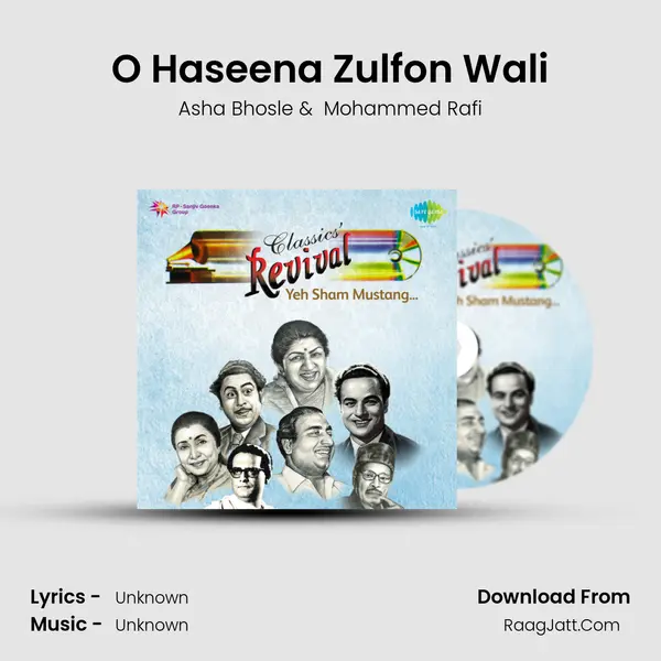 O Haseena Zulfon Wali MP3 Song by Asha Bhosle Cover